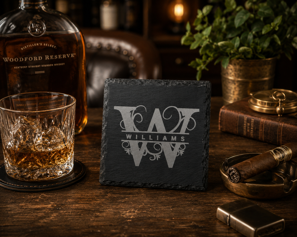 Slate Coaster - Personalized